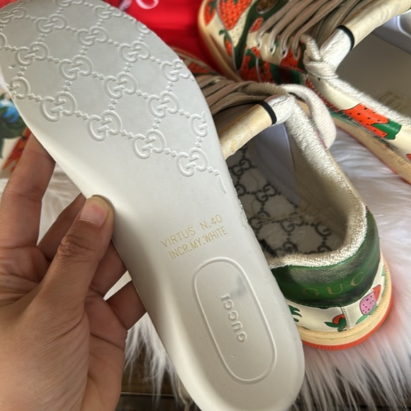 Gucci strawberry ๐ screener Sneakers size 40 - Picture 15 of 15